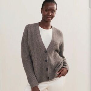 Jenni Kayne Cropped Cashmere Cocoon Cardigan